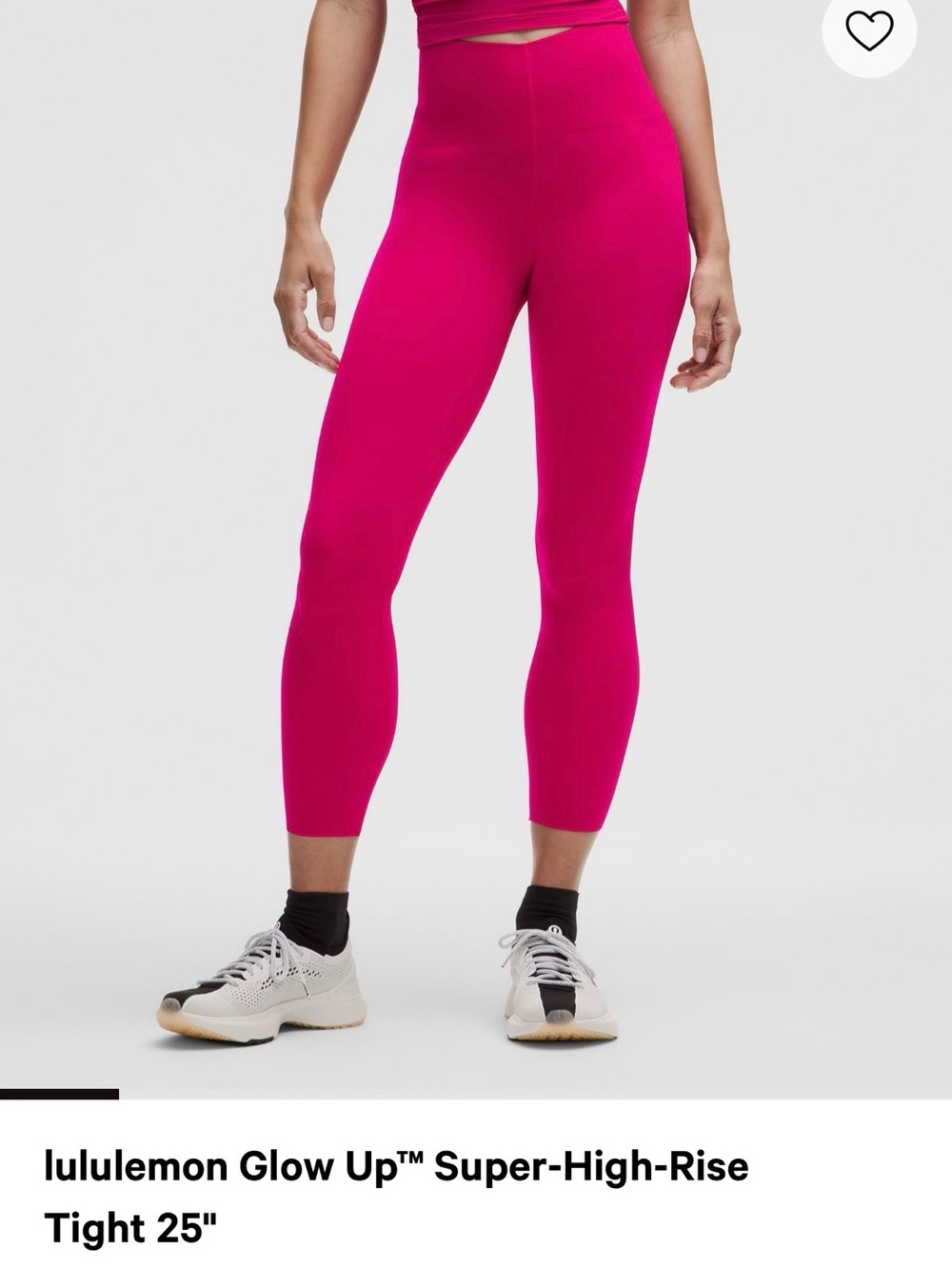 lululemon athletica High-Rise Performance Leggings — Fuchsia